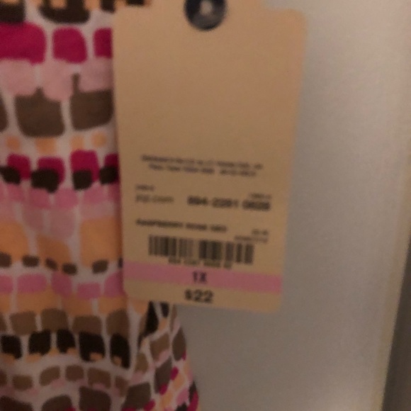 St.John’s Bay Short Sleeved Blouse - Picture 3 of 3